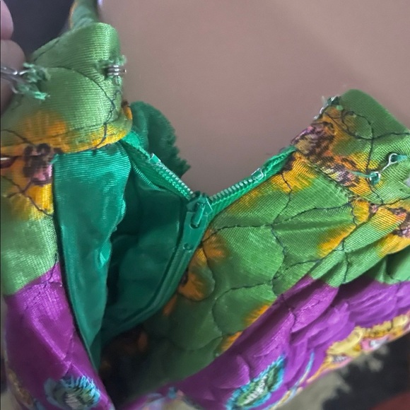 New Issues • Division Of Jonathan Logan • Size 14 • Purple/Green• Quilted •Skirt - Picture 14 of 16